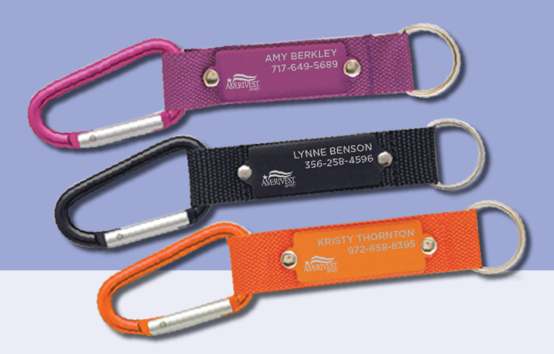Amerivest Realty Real Estate Carabiner - Amerivest Realty personalized promotional products | BestPrintBuy.com