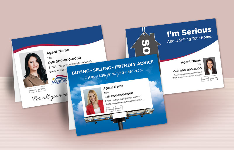 Amerivest Realty Real Estate Postcard Mailing -  direct mail postcard templates and mailing services | BestPrintBuy.com