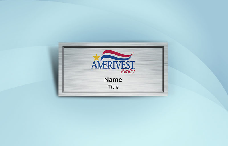 Amerivest Realty Real Estate Standard Business Cards -  Standard & Rounded Corner Business Cards for Realtors | BestPrintBuy.com
