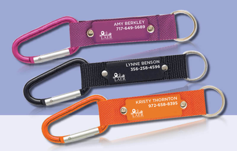 LAER Realty Partners Real Estate Carabiner - LAER Realty Partners personalized promotional products | BestPrintBuy.com