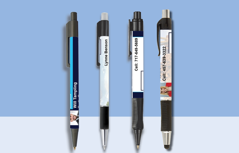 Real Real Estate Pens - Real personalized promotional products | BestPrintBuy.com