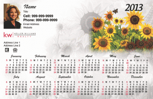 Real Estate Calendar Magnet