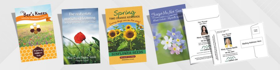 seed packets for real estate agents