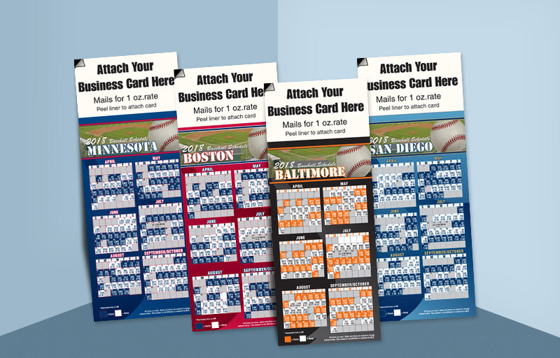 Amerivest Realty Real Estate Stock Magnetic Baseball Schedules - MHRS  personalized realtor marketing materials | BestPrintBuy.com