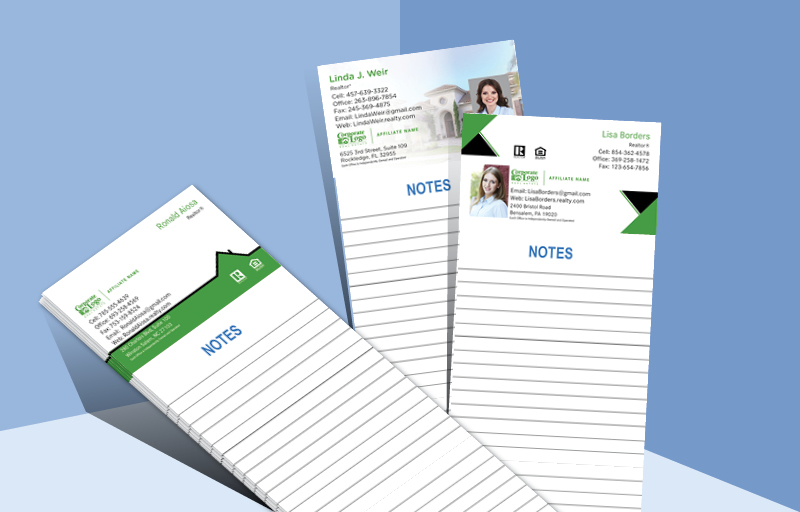 Better Homes And Gardens Real Estate Personalized Notepads | BestPrintBuy.com