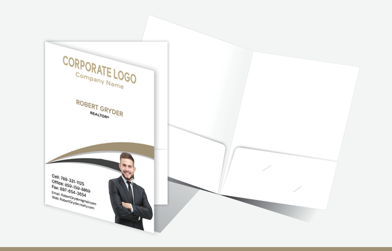 Century 21 Real Estate Econo Presentation Folders - Econo Presentation Folders | BestPrintBuy.com