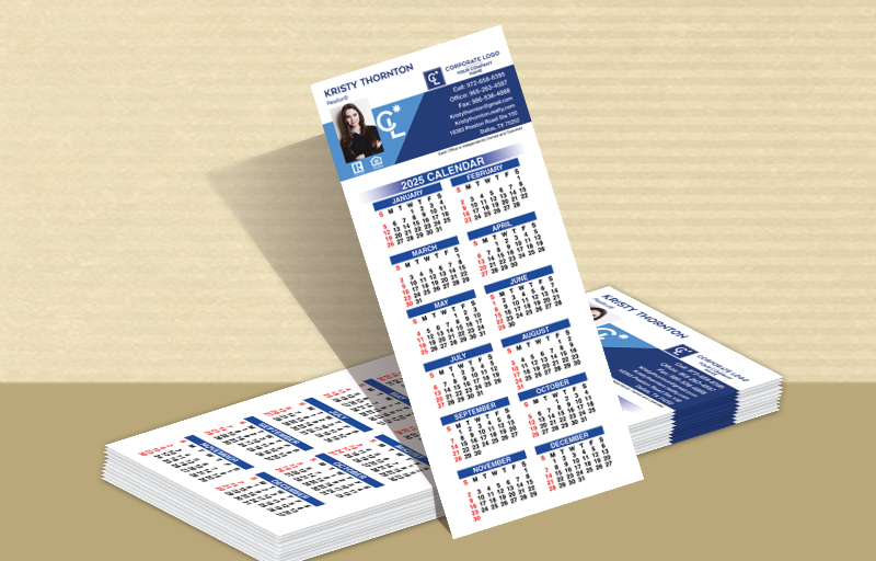 Coldwell Banker Real Estate Business Card Calendar Magnets