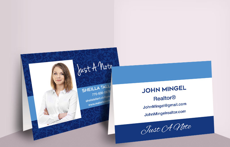 Coldwell Banker Real Estate Folded Note Cards - Coldwell Banker  'Just a Note' note card stationery | BestPrintBuy.com