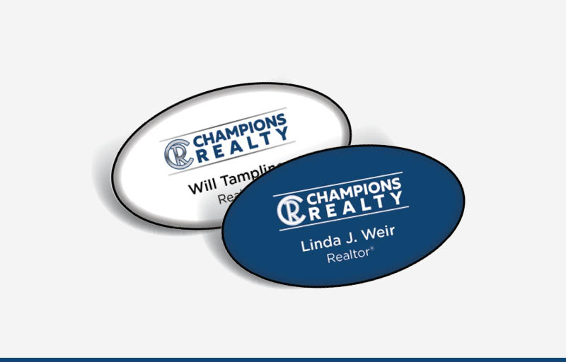 Champions Realty Real Estate Spot UV (Gloss) Raised Business Cards -  Luxury Raised Printing & Suede Stock Business Cards for Realtors | BestPrintBuy.com