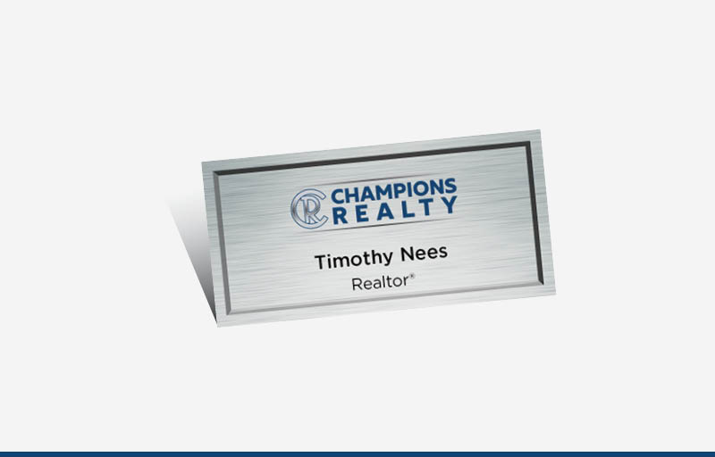 Champions Realty Real Estate Standard Business Cards -  Standard & Rounded Corner Business Cards for Realtors | BestPrintBuy.com