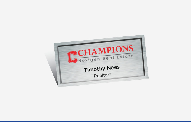 Champions Nextgen Real Estate Standard Business Cards -  Standard & Rounded Corner Business Cards for Realtors | BestPrintBuy.com