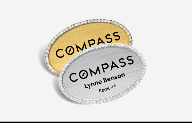 Compass Real Estate Ultra Thick Business Cards -  Thick Stock & Matte Finish Business Cards for Realtors | BestPrintBuy.com