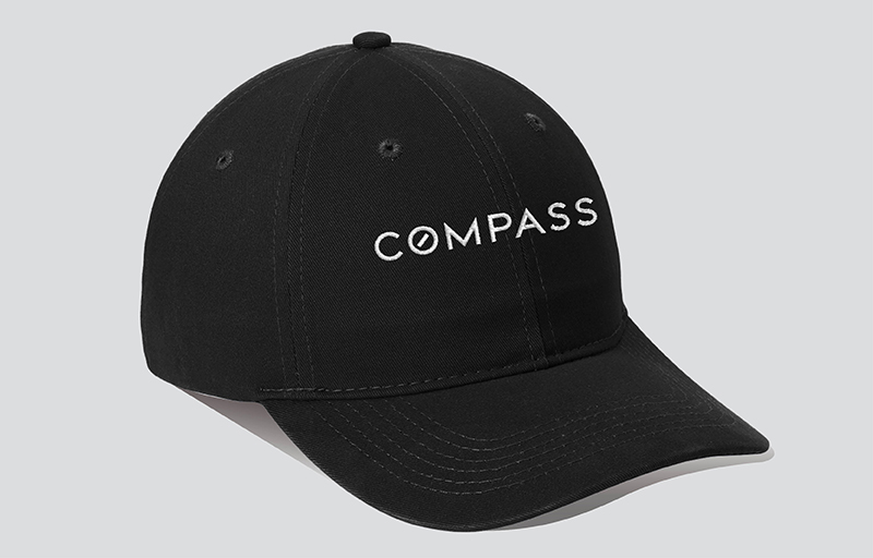 Compass Real Estate Caps - Compass Caps | BestPrintBuy.com