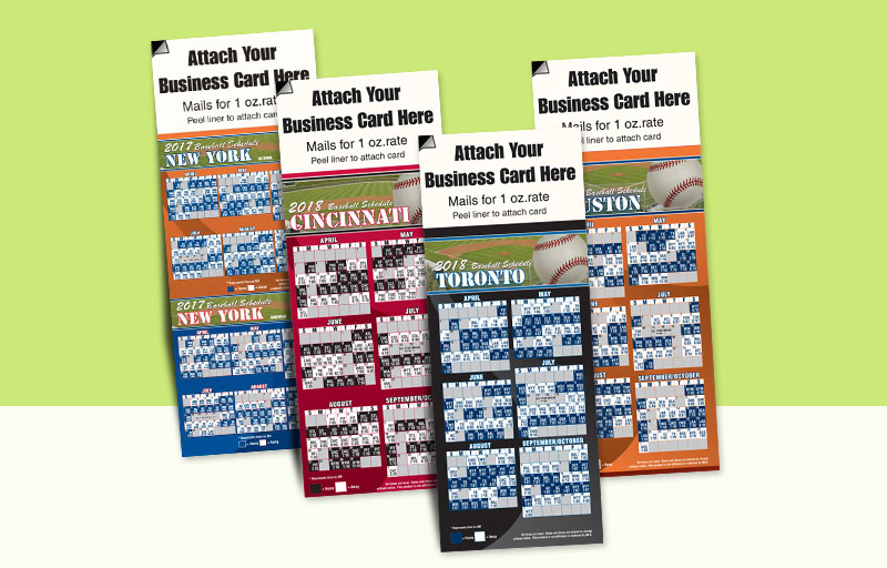 Compass Real Estate Stock Magnetic Baseball Schedules - COMPS  personalized realtor marketing materials | BestPrintBuy.com