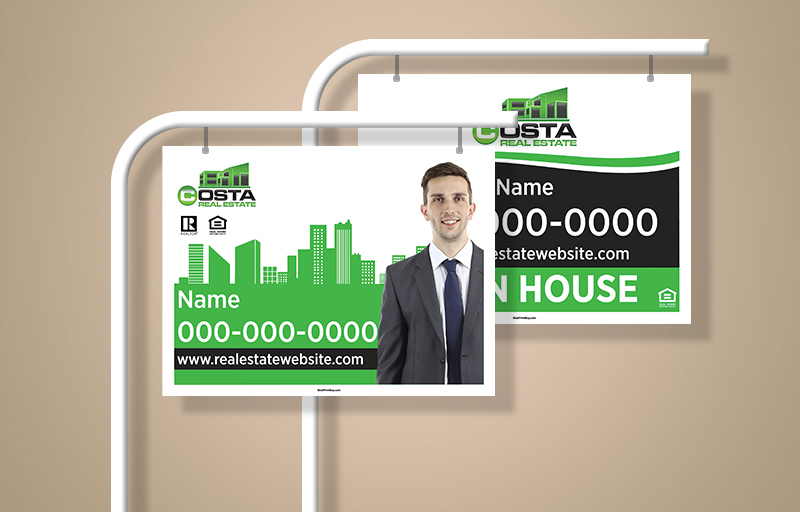 Costa Real Estate Signs - RESI Approved Vendor Signs for Realtors | BestPrintBuy.com