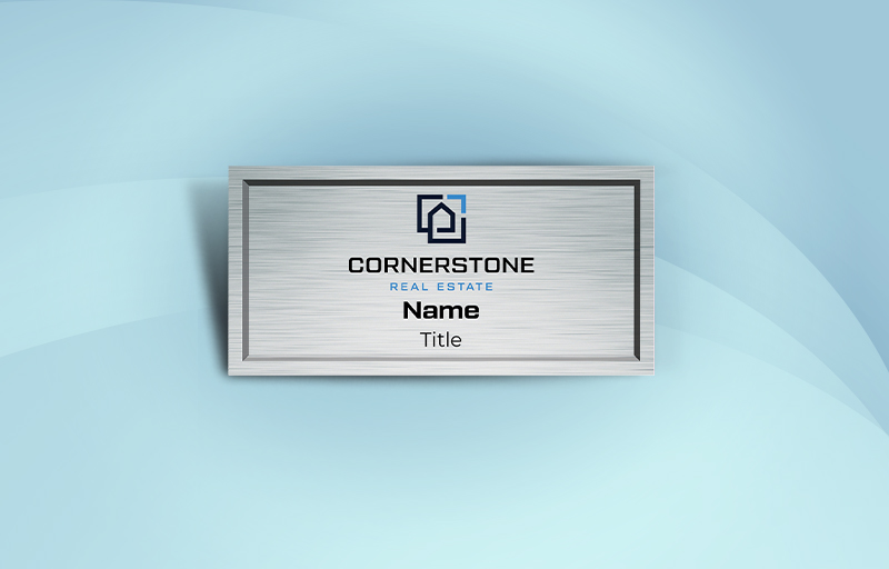 Cornerstone Real Estate Real Estate Standard Business Cards -  Standard & Rounded Corner Business Cards for Realtors | BestPrintBuy.com