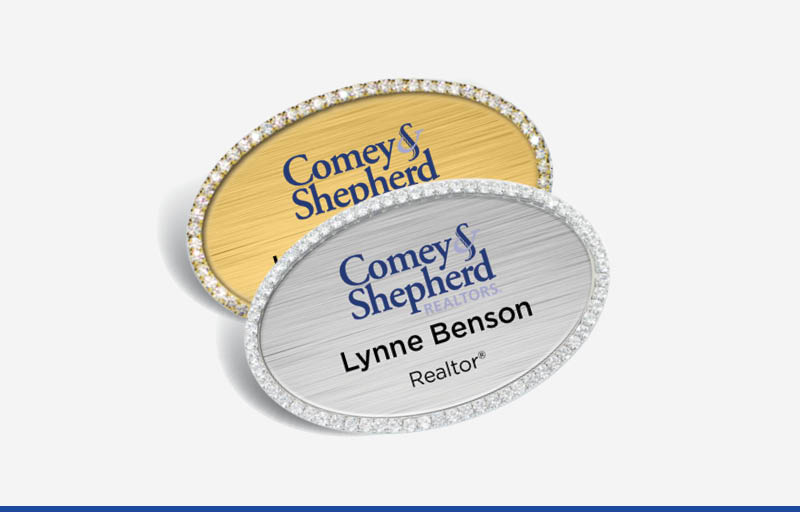 Comey & Shepherd Realtors Real Estate Ultra Thick Business Cards -  Thick Stock & Matte Finish Business Cards for Realtors | BestPrintBuy.com