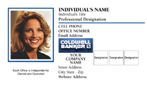 Coldwell Banker Business Cards With Photo