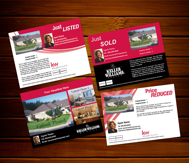 Keller Williams Property Marketing Postcards