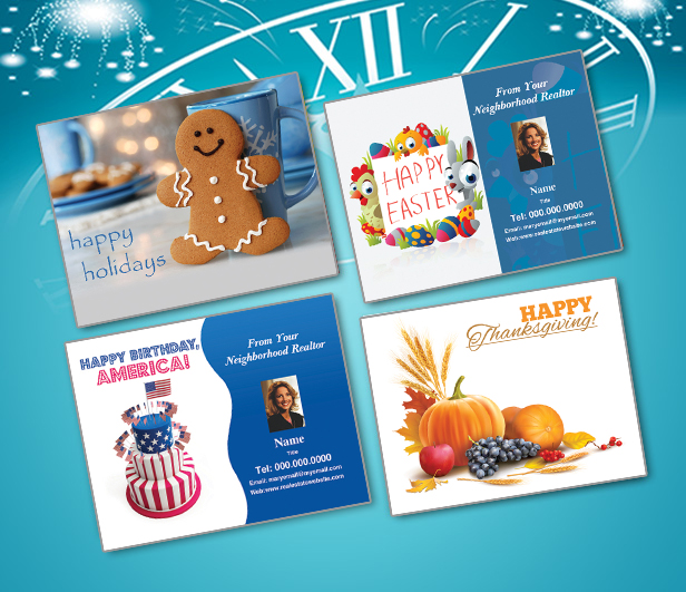 Realty Executives Seasonal  & Holidays Postcards