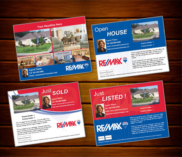 RE/MAX Property Marketing Postcards