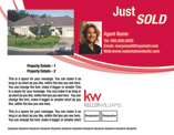 Keller Williams Just Sold Postcards