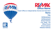 RE/MAX Business Cards