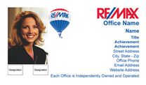 RE/MAX Business Cards With Photo