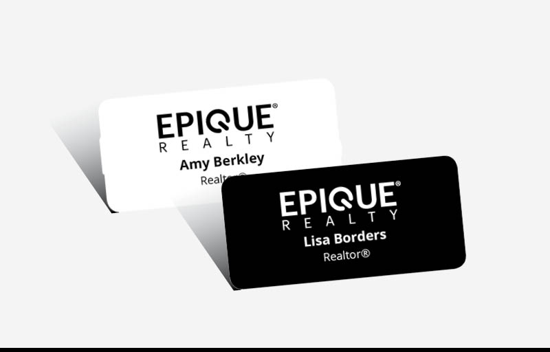 Epique Realty Real Estate Ultra Thick Business Cards -  Thick Stock & Matte Finish Business Cards for Realtors | BestPrintBuy.com