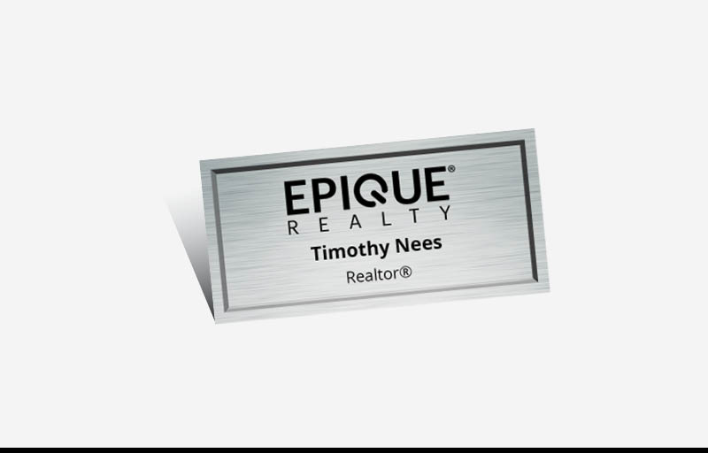 Epique Realty Real Estate Standard Business Cards -  Standard & Rounded Corner Business Cards for Realtors | BestPrintBuy.com