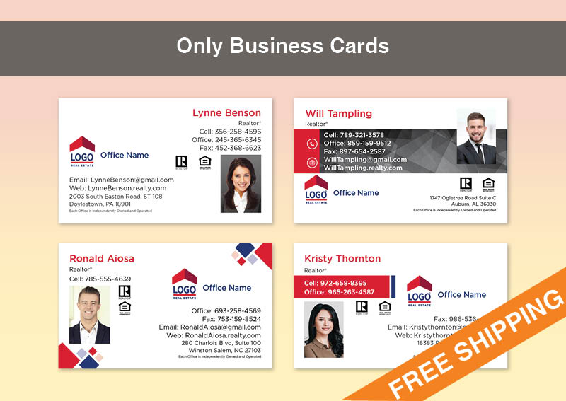 ERA Real Estate Gold Agent Package - ERA approved vendor personalized business cards, letterhead, envelopes and note cards | BestPrintBuy.com