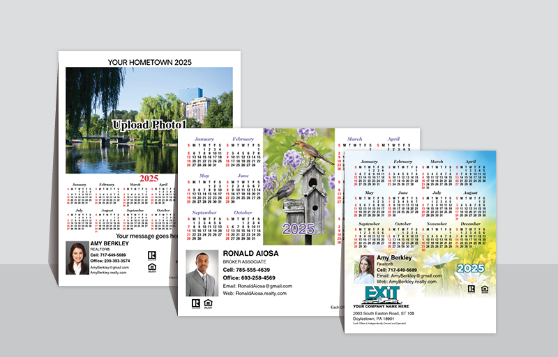 Exit Realty Real Estate Full Calendar Magnets - Horizontal - 5.5