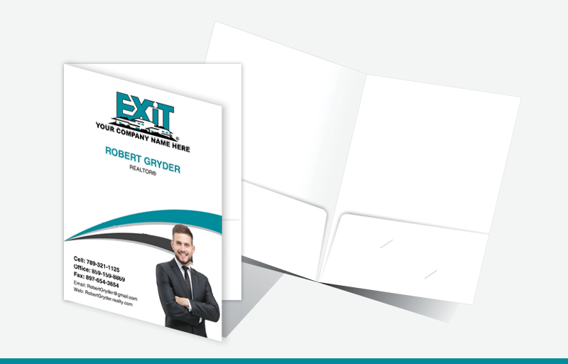 Exit Realty Real Estate Econo Presentation Folders - Econo Presentation Folders | BestPrintBuy.com