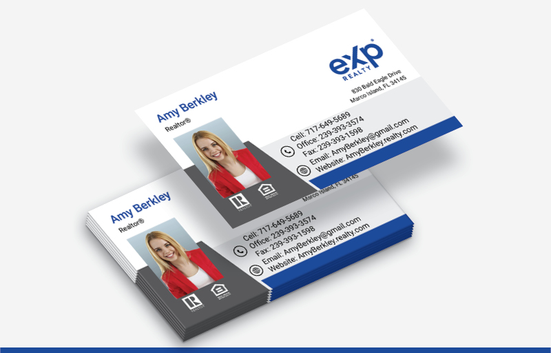 Real Estate Business Cards With Photo -  marketing materials | BestPrintBuy.com