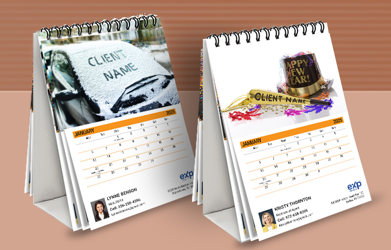 eXp Realty Real Estate WOW! Desk Calendars - eXp Realty  2025 calendars | BestPrintBuy.com