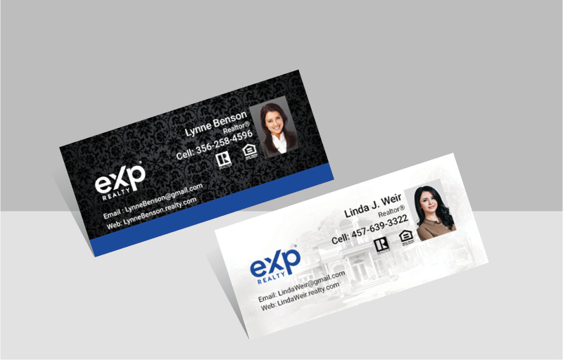 eXp Realty Real Estate Mini Business Cards - MHRS Approved Vendor Unique Business Cards on 16 Pt Stock for Realtors | BestPrintBuy.com