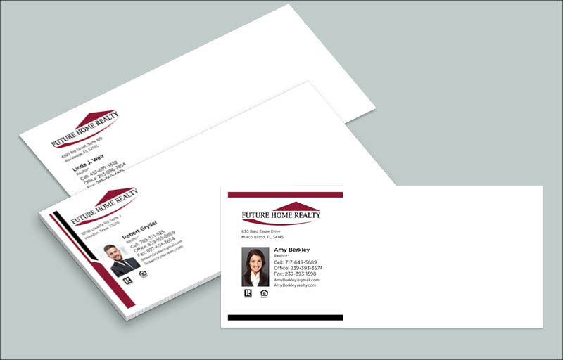 Future Home Realty Real Estate #10 Envelopes - Custom #10 Envelopes Stationery for Realtors | BestPrintBuy.com