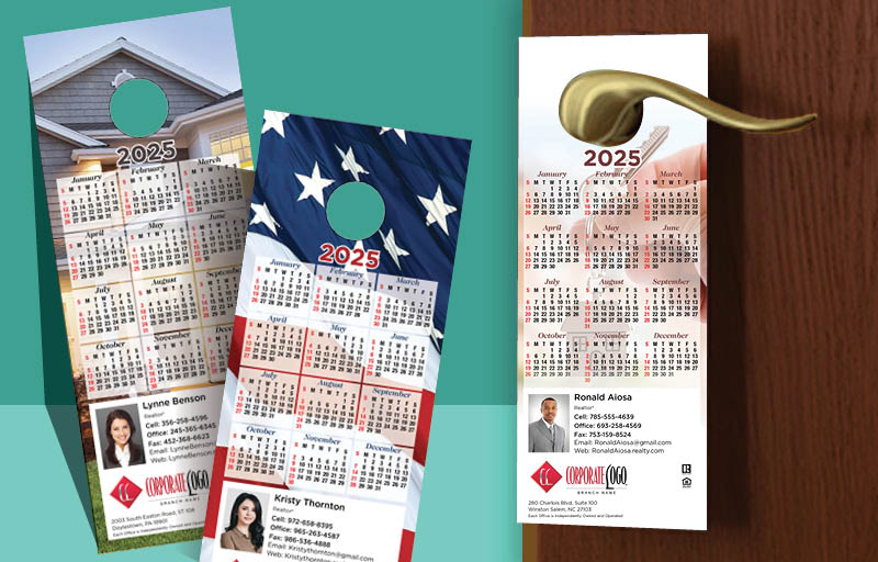 HomeSmart Real Estate Calendar Door Hangers - HomeSmart 2025 calendars | BestPrintBuy.com