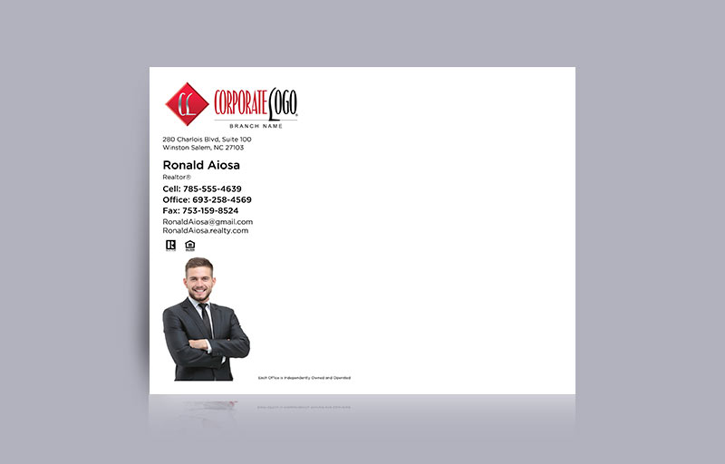 HomeSmart Real Estate Agent Envelopes - 10 X 13 - HS Approved Vendor Custom 10 x 13 document envelopes for Realtors, real estate agent envelopes | BestPrintBuy.com