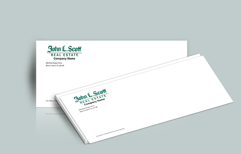 John L. Scott Real Estate #10 Office Envelopes - John L. Scott Real Estate - Custom Stationery Templates for Realtors | BestPrintBuy.com