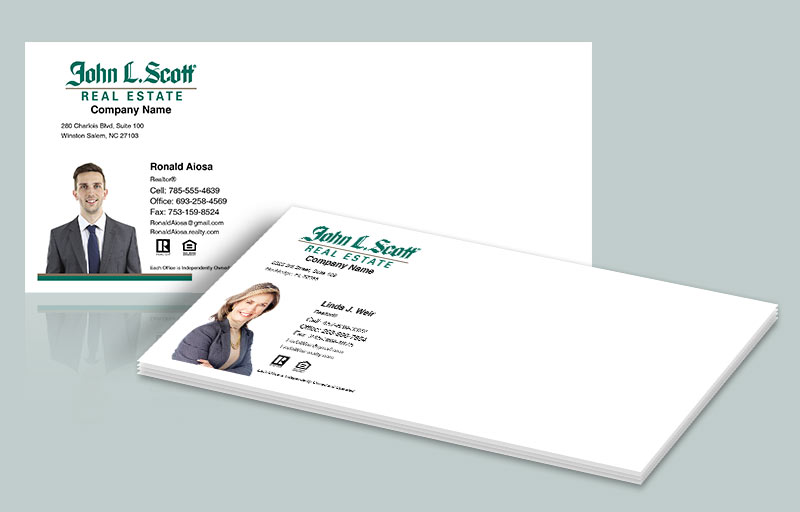 John L. Scott Real Estate #10 Silhouette Envelopes - John L. Scott Real Estate - Custom Stationery Templates for Realtors | BestPrintBuy.com