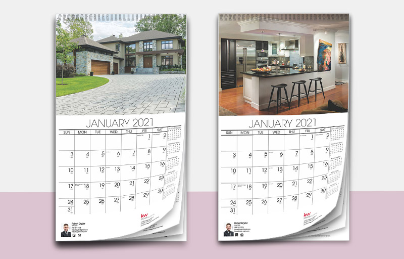 Keller Williams Real Estate Wall Calendars