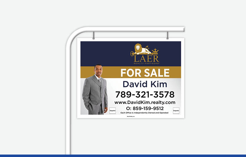 LAER Realty Partners Real Estate Signs - LRP Approved Vendor Signs for Realtors | BestPrintBuy.com