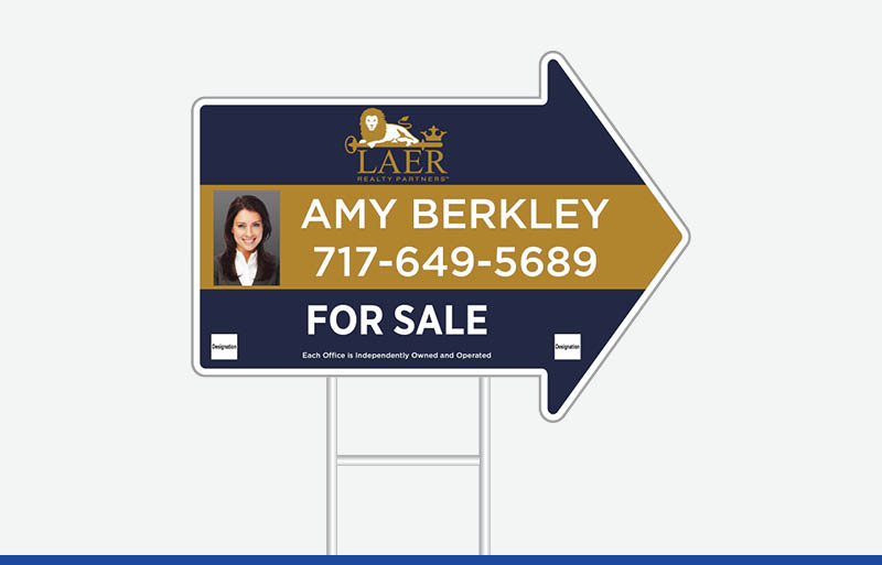 LAER Realty Partners Real Estate Signs - LRP Approved Vendor Signs for Realtors | BestPrintBuy.com