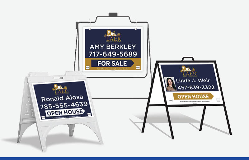 LAER Realty Partners Real Estate Signs - LRP Approved Vendor Signs for Realtors | BestPrintBuy.com