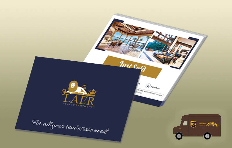 LAER Realty Partners Real Estate EDDM Postcards - personalized Every Door Direct Mail Postcards | BestPrintBuy.com