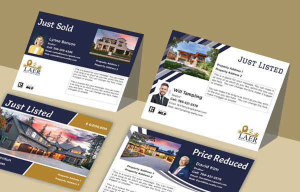 LAER Realty Partners Real Estate Property EDDM Postcards - LAER Realty Partners  postcard templates and direct mail services | BestPrintBuy.com