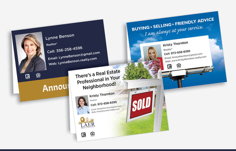 LAER Realty Partners Real Estate Postcard Mailing -  direct mail postcard templates and mailing services | BestPrintBuy.com