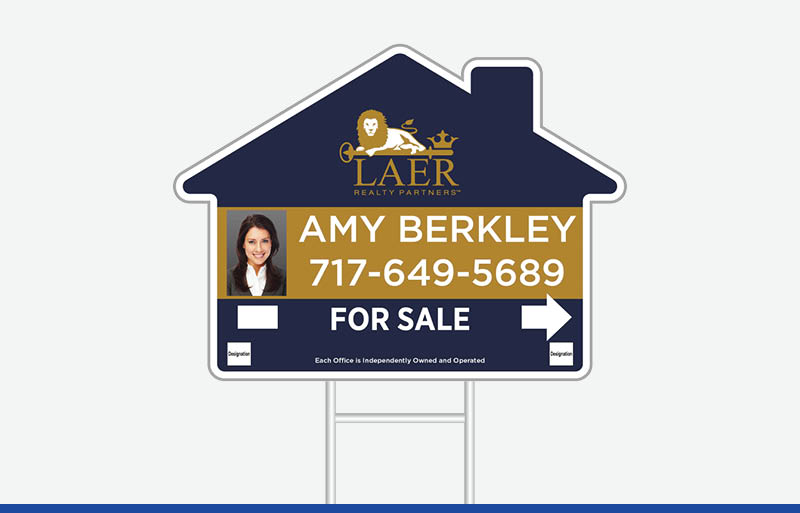 LAER Realty Partners Real Estate Signs - LRP Approved Vendor Signs for Realtors | BestPrintBuy.com