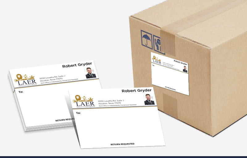 LAER Realty Partners Real Estate Shipping Labels - LAER Realty Partners  personalized mailing labels | BestPrintBuy.com